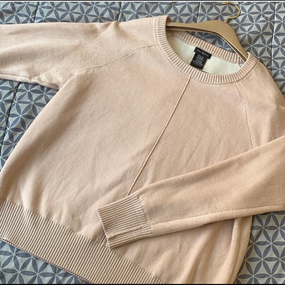 SOLD XL Blush Pink Sweater